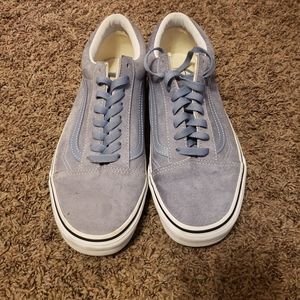 Blue Vans size 9